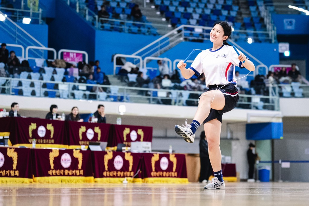 施颖在比赛中。图片由受访者提供