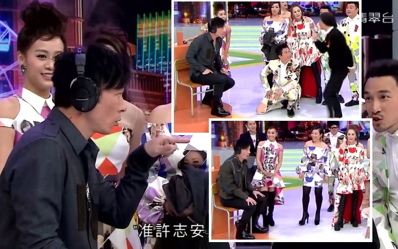 黃心穎與許志安曾在2016年綜藝節目《我愛香港》亮相。