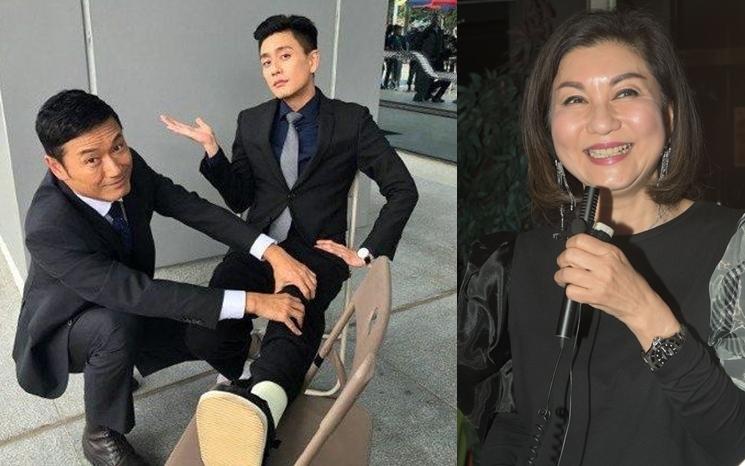 邵氏出品電影《使徒行者2諜影行動》及電視劇《飛虎之雷霆極戰》揚威海外，執行董事樂易玲梗開心，黃宗澤就話受傷都值得。
