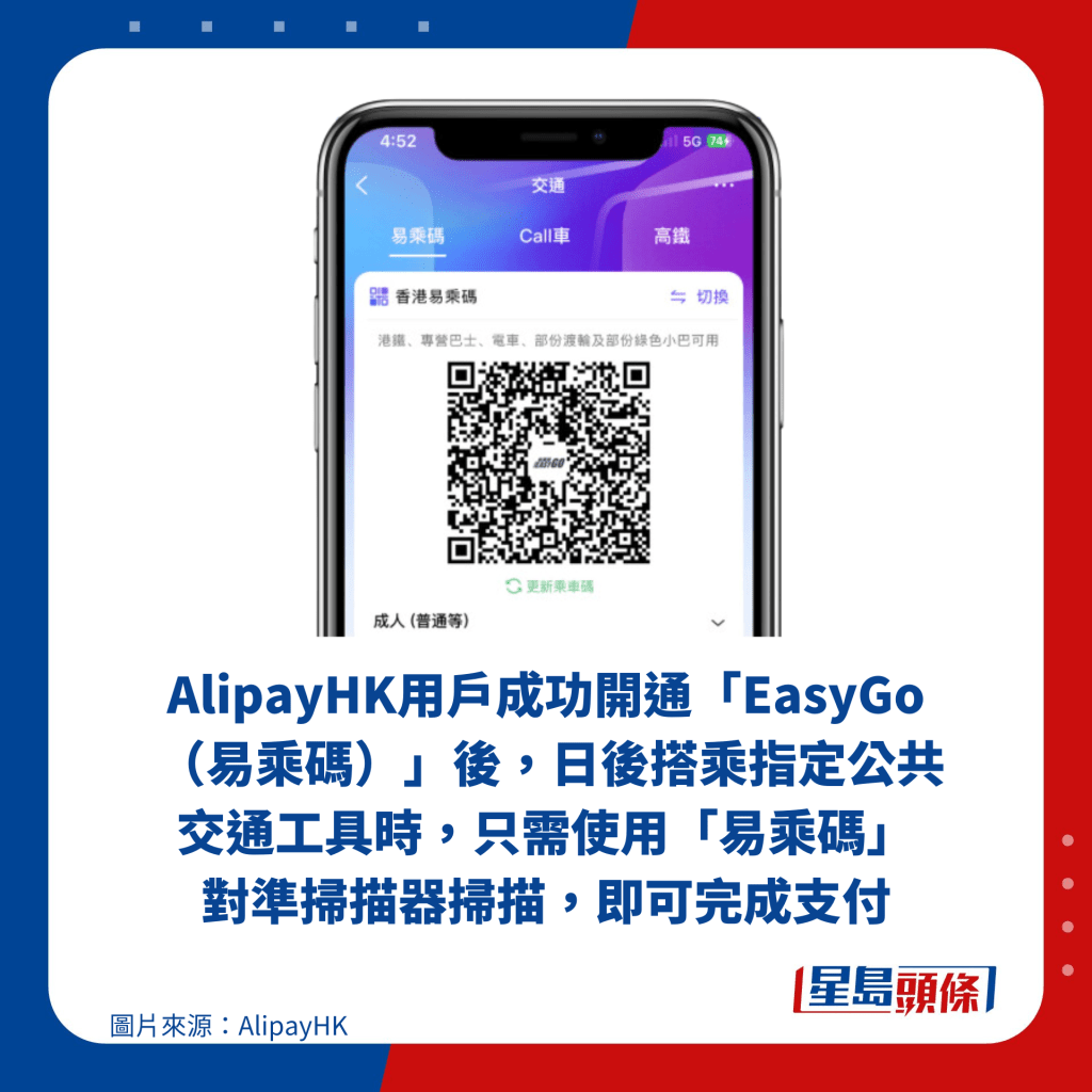 AlipayHK搭車優惠！$9.9買$126中港交通券賺足$116 港鐵/巴士/Uber/高德都用得