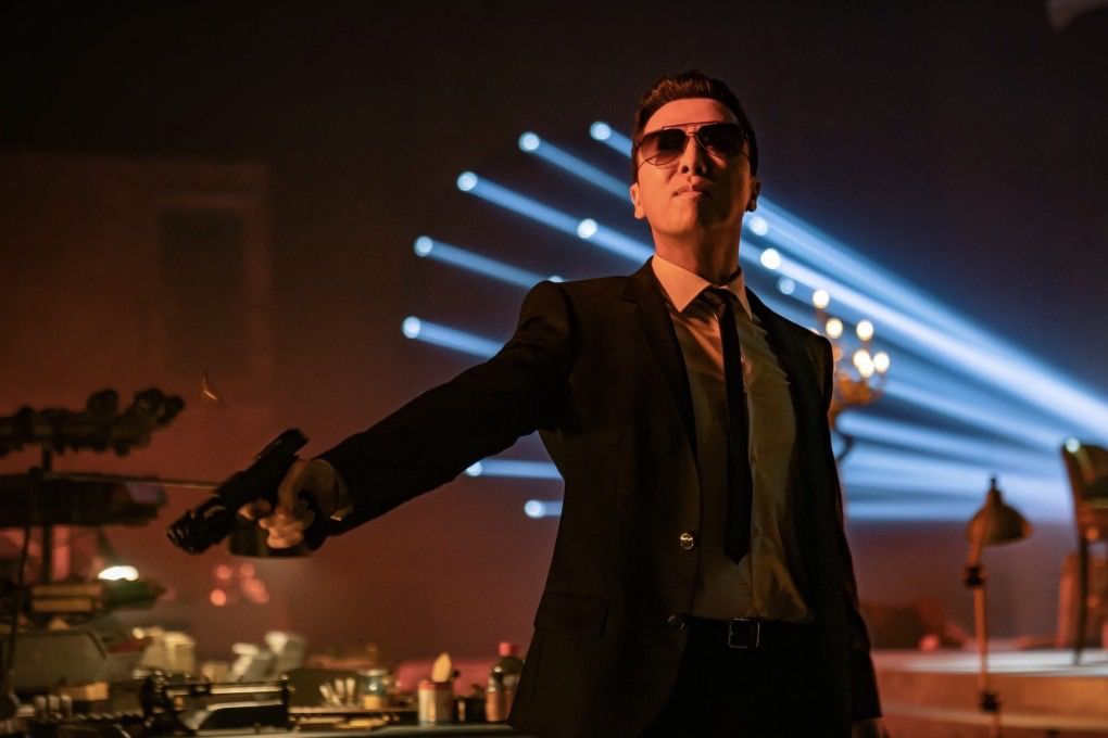 甄子丹自導自演《殺神John Wick》外傳電影《CAINE》。 甄子丹自導自演《殺神John Wick》外傳電影《CAINE》。