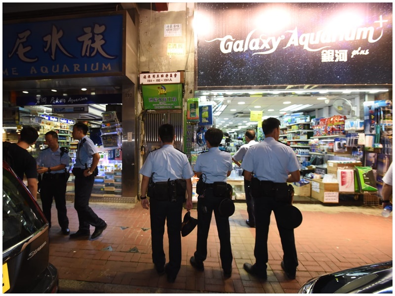 警員在場調查。