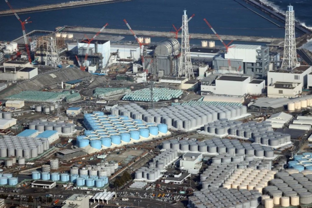 日本福島核電站。