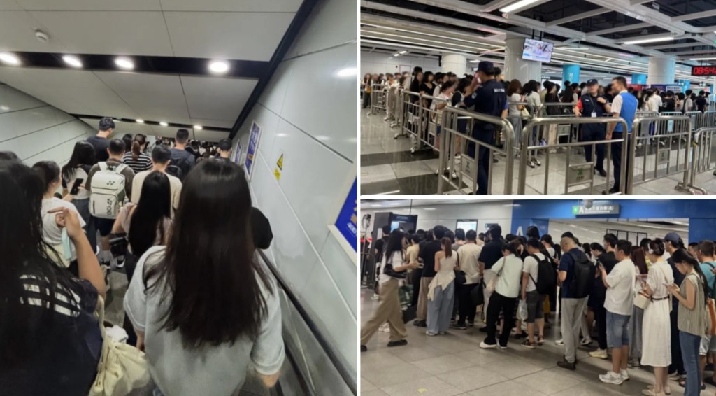 深圳地鐵7月20日起啟用地鐵安檢新安排。深圳大件事