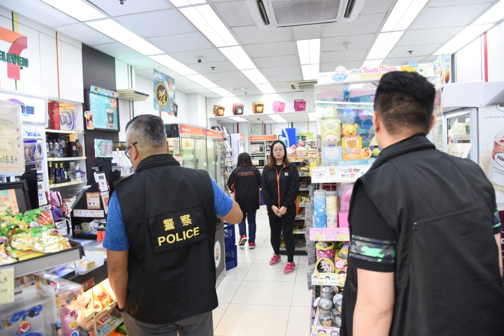 涉事便利店。