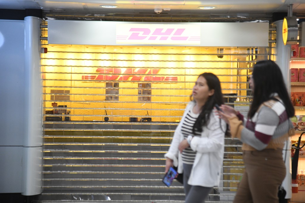 DHL暫停各地運往美國價值超過800美元的B2C貨件。資料圖片