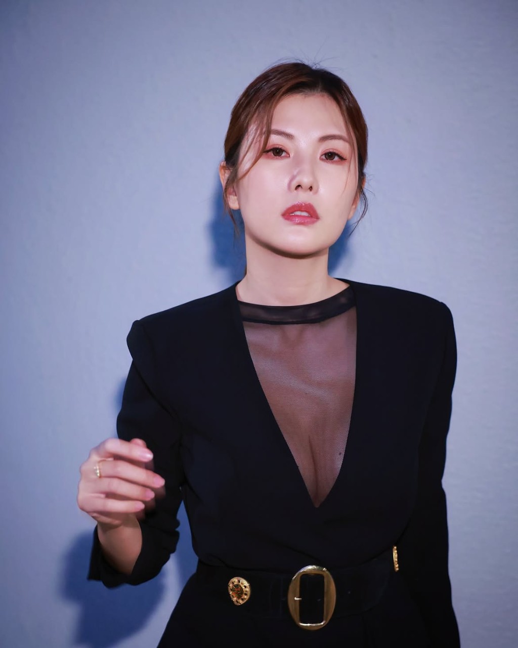 趙璧渝表示要小心保護自己。 趙璧渝表示要小心保護自己。