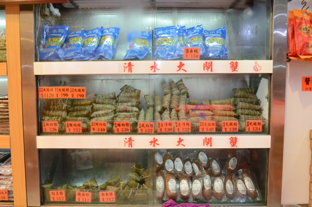 除了大闸蟹，老三阳的嘉湖糉亦非常受欢迎。 (资料图片)
