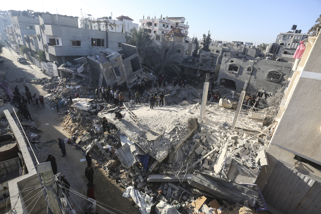 以军宣布将针对哈马斯地面行动扩至整个加沙。美联社