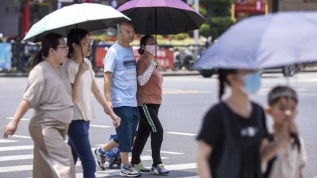 廣東未來數天也晴朗炎熱。廣州日報