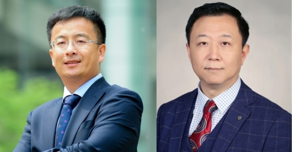 港大校委會委任申作軍（左）和宮鵬（右），鬧出一場風波。