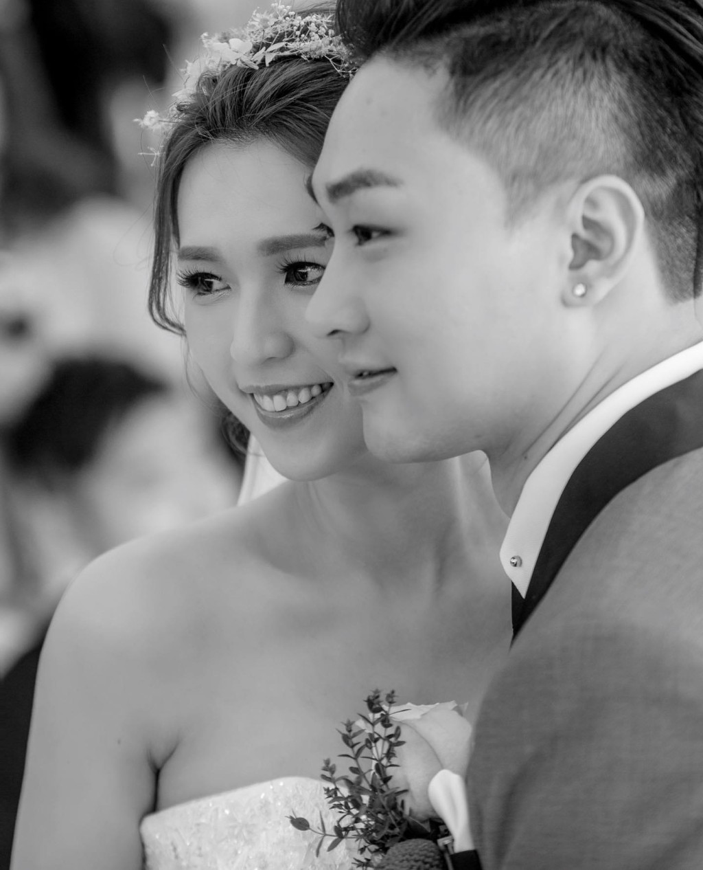 孙慧雪于2016年与富二代罗天彦结婚。 ​  ​