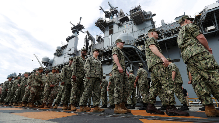 日方明年起會增加承擔對駐日美軍的軍費。（路透社）