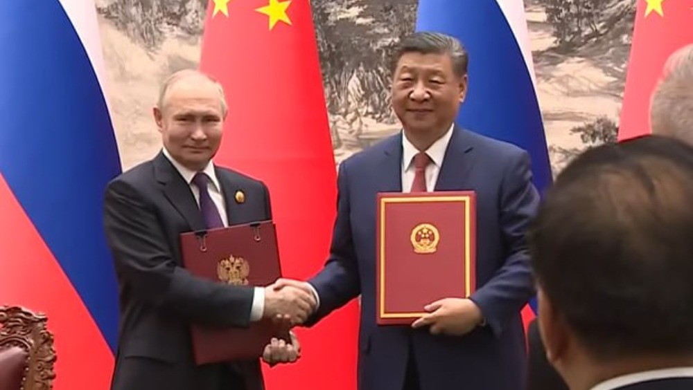 中俄簽署《全面戰略協作夥伴關係聯合聲明》