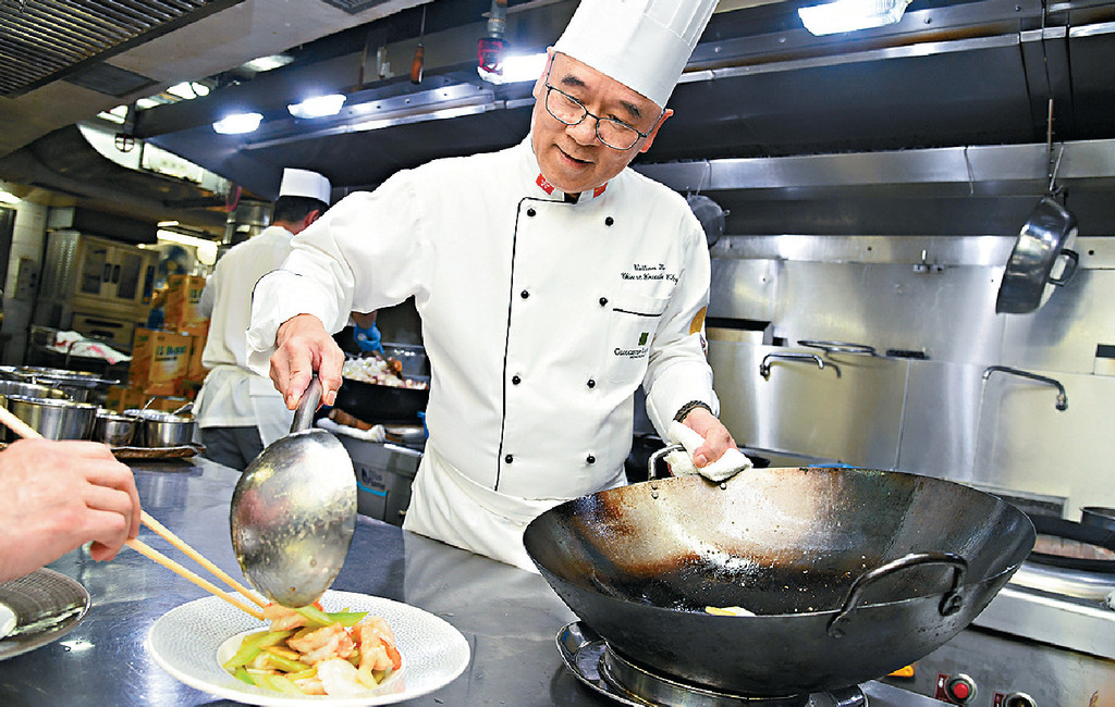 ■馬榮德師傅推動廚師不斷自我提升，並向外界展現當前香港中菜最高的水平。