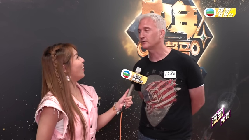布偉傑廣東話流利。 布偉傑廣東話流利。