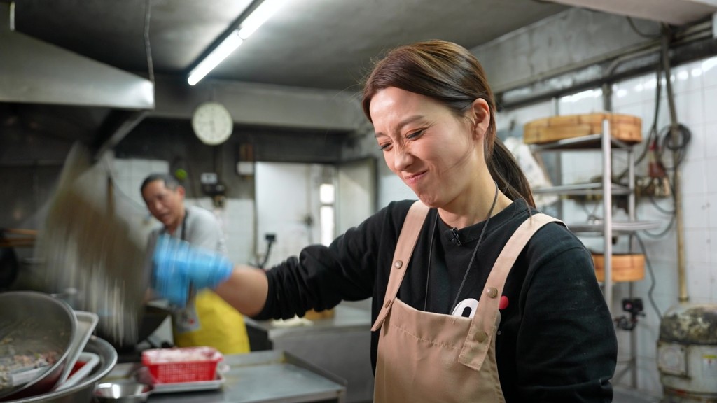 姚子羚呢位「點心師傅」經常嘟嘴。 姚子羚呢位「點心師傅」經常嘟嘴。