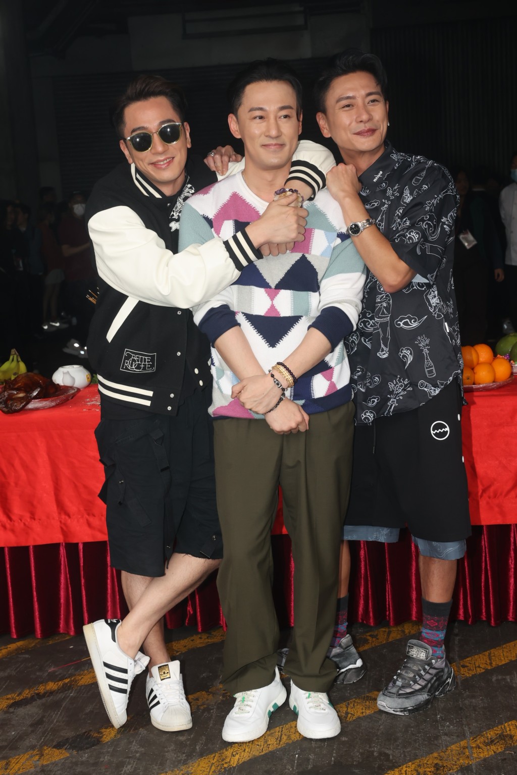 吴卓羲、黄宗泽、林峯日前一齐出席《无限超越群星演唱会》。