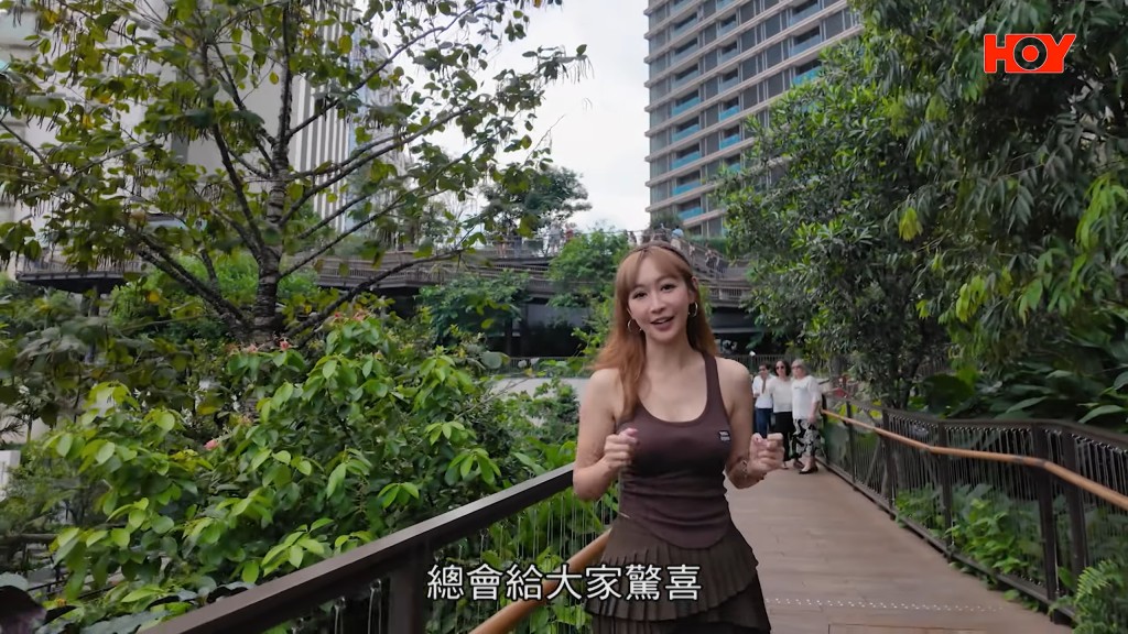 近日樂宜去曼谷的旅遊節目熱播。
