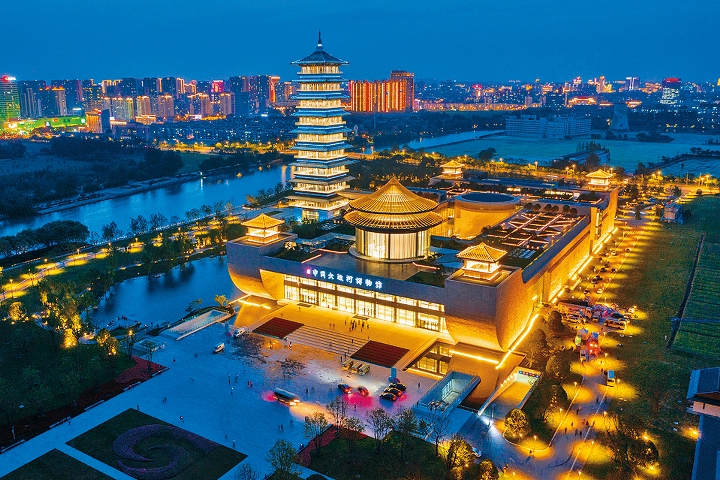揚州中國大運河博物館，是去年新開幕的中國博物館之一。