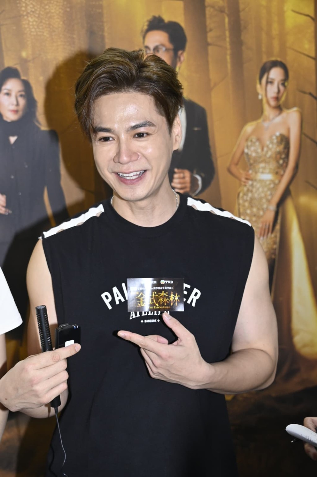 羅子溢有信心爭視帝。 羅子溢有信心爭視帝。