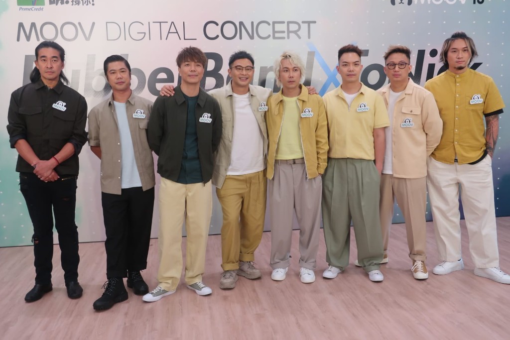 Rubberband與ToNick認識多年,卻是首次在音樂會上合作。
