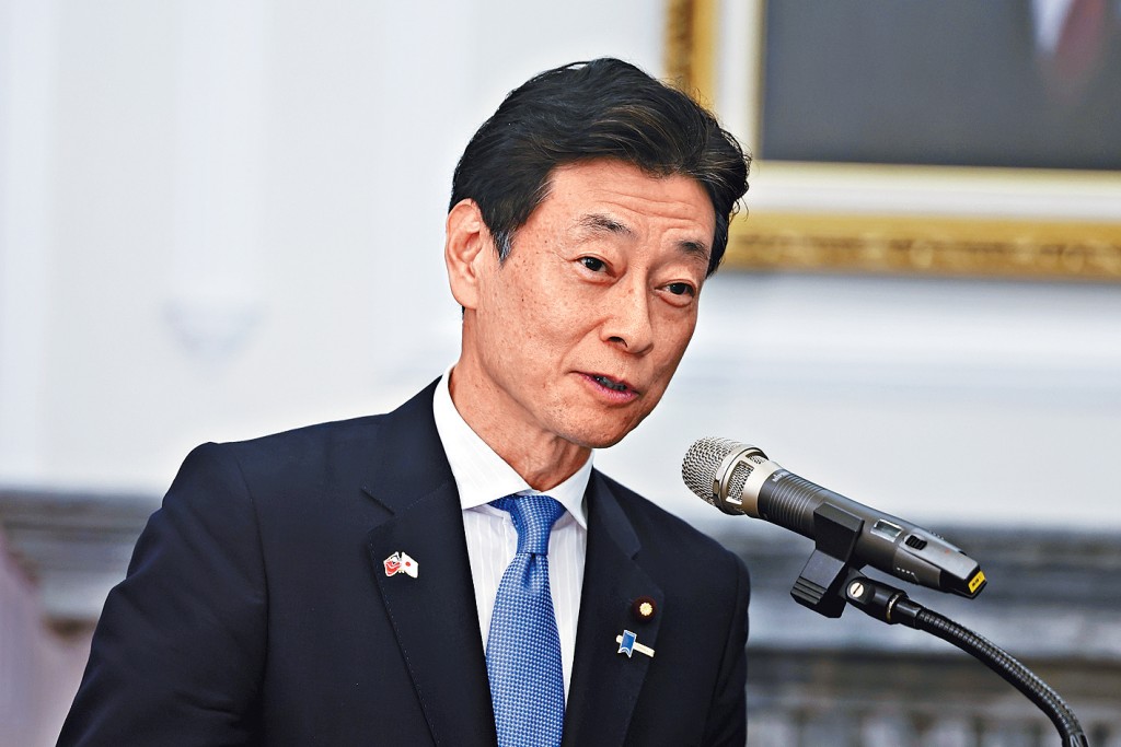 日本自民黨選舉對策委員長西村康稔。
