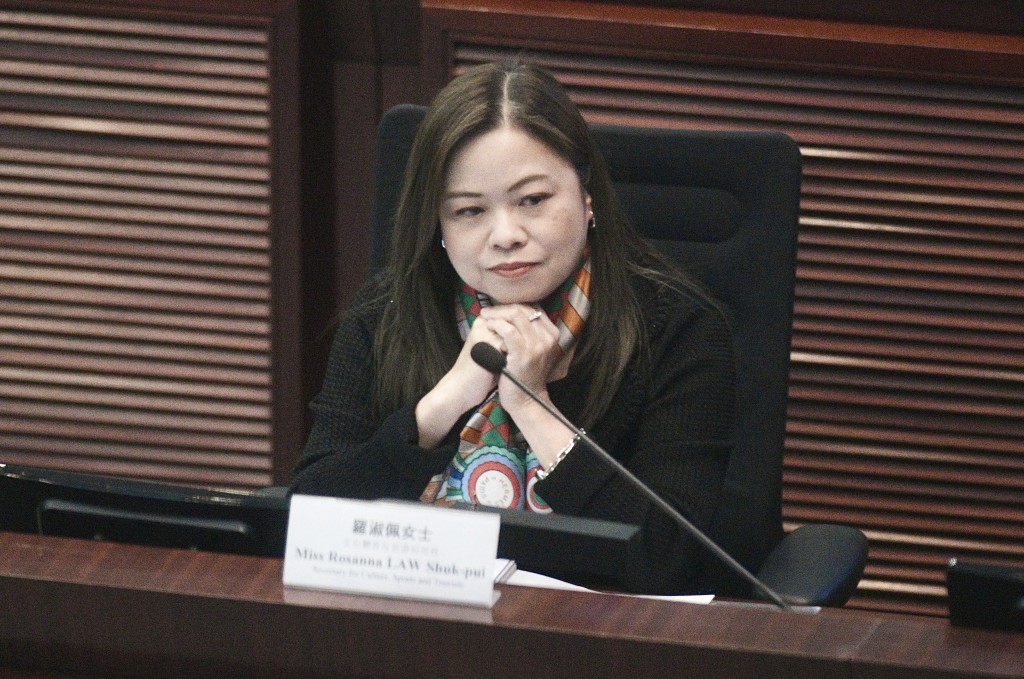 文化體育及旅遊局局長羅淑佩。 文化體育及旅遊局局長羅淑佩。