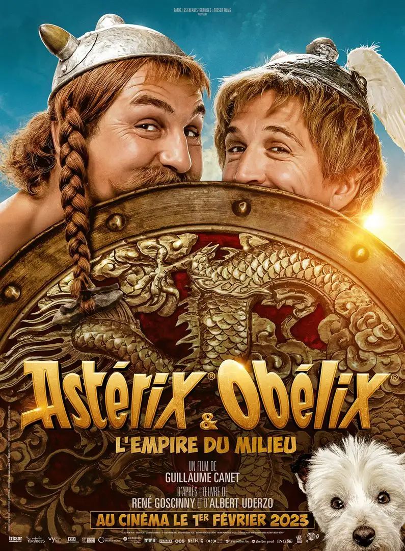 《Asterix & Obelix: The Middle Kingdom》將於明年二月上演。網上圖片