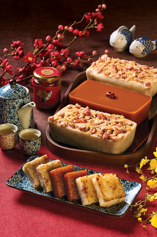 金域假日酒店 傳統糕點迎馬年 瑤柱臘味蘿蔔糕/薑汁年糕