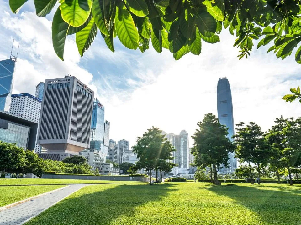 添馬公園(圖片來源:香港旅遊發展局) 添馬公園(圖片來源:香港旅遊發展局)