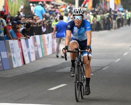 張敬樂於運男子150公里個人公路賽排第41位。郭晉朗攝