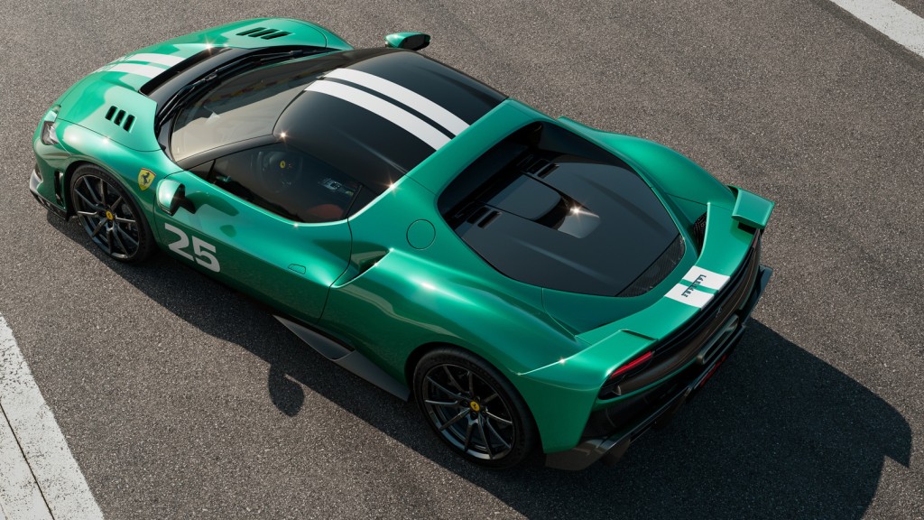 法拉利Ferrari 296 Speciale加強版可提供最大435kg氣流下壓力(於250km/h),相比296 GTB多了20%。
