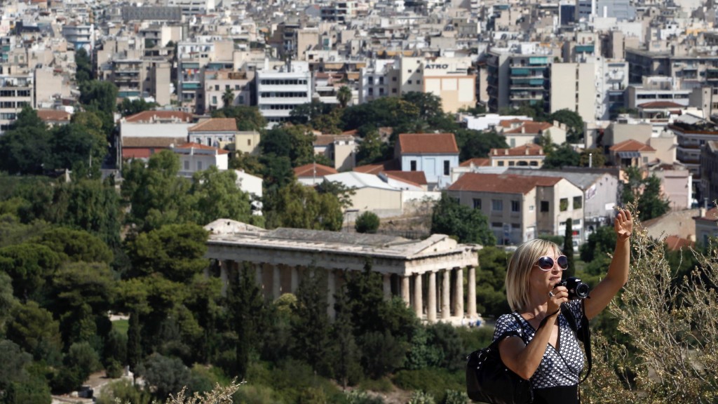 希臘6天工作制不影響旅遊業。 路透社