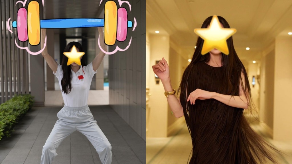 前TVB花旦「姪女」係奧運冠軍? 齊以簪花造型示人化身古裝美人高舉金牌