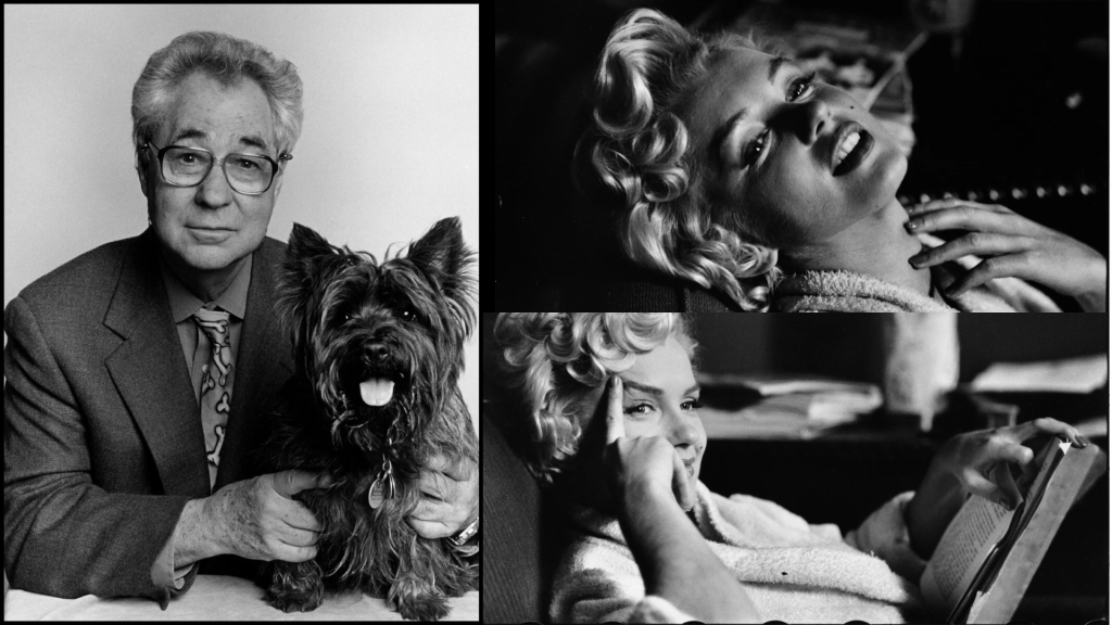 Elliott Erwitt與他鏡頭下的瑪麗蓮夢露。 