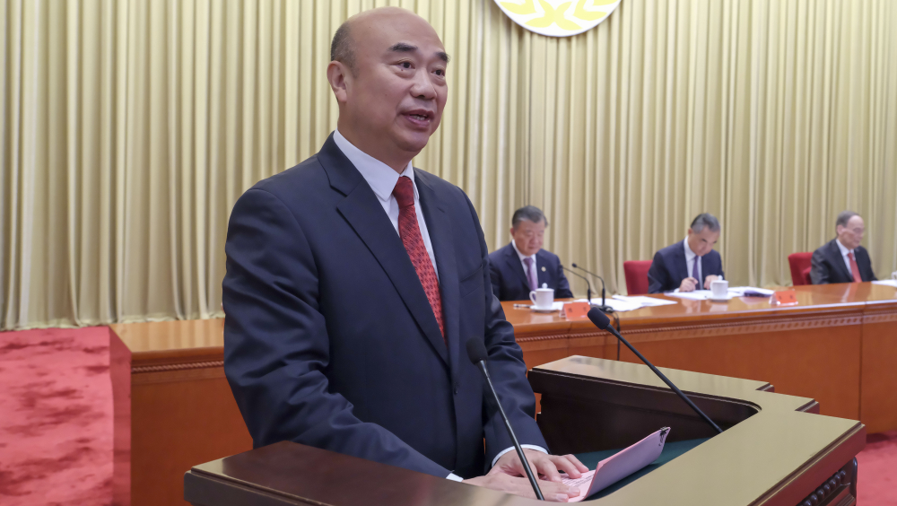 副總理劉國中。新華社