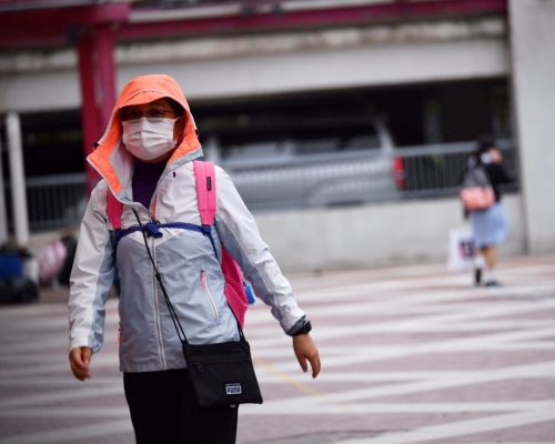 天文台今早錄得16.9℃。