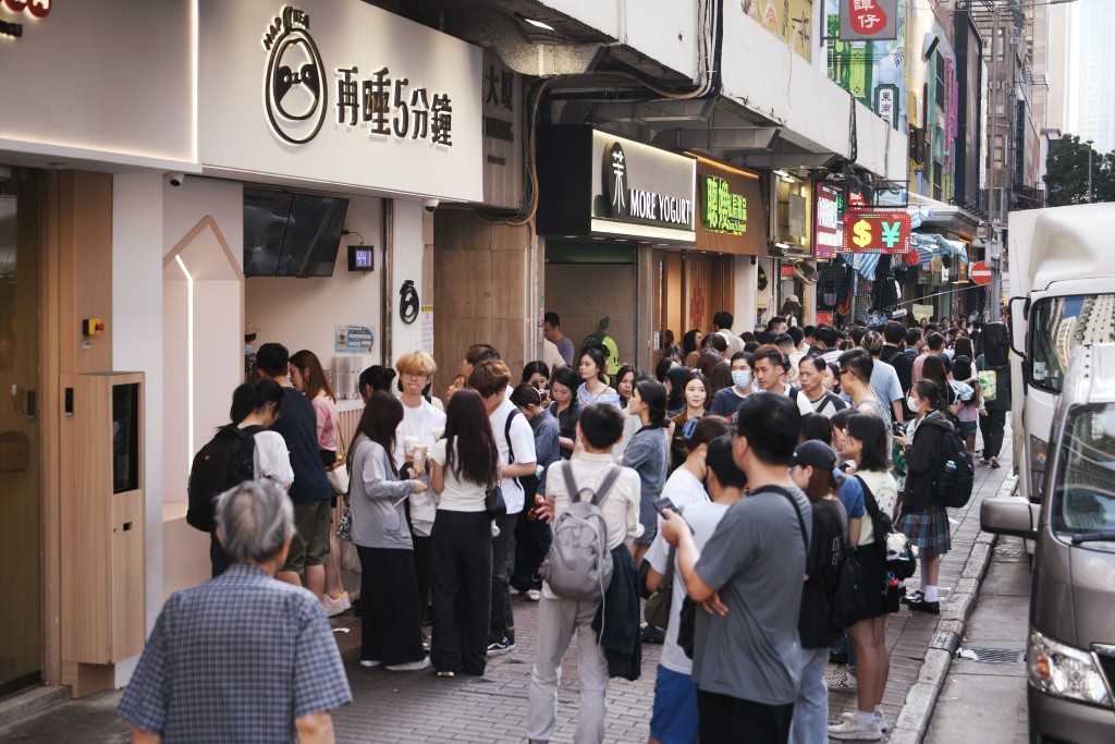 五一黃金周期間,本港錄得約110萬旅客人次。資料圖片 五一黃金周期間,本港錄得約110萬旅客人次。資料圖片