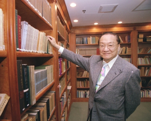 武俠小說作家查良鏞。資料圖片