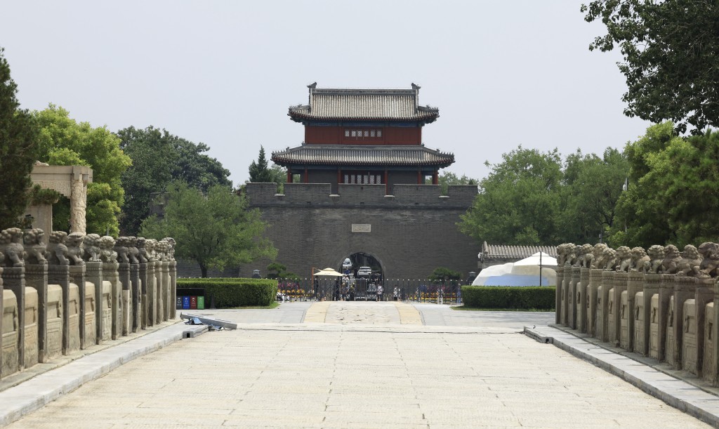 圖為盧溝橋和宛平城城樓。（新華社圖片）