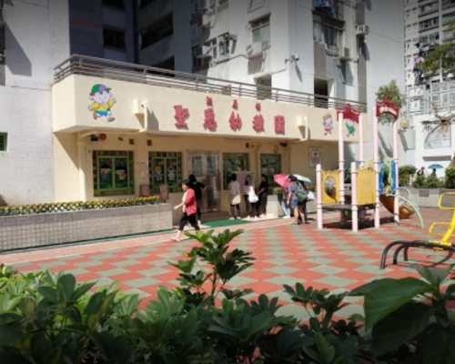 朗屏邨聖恩幼稚園爆發手足口病。網圖