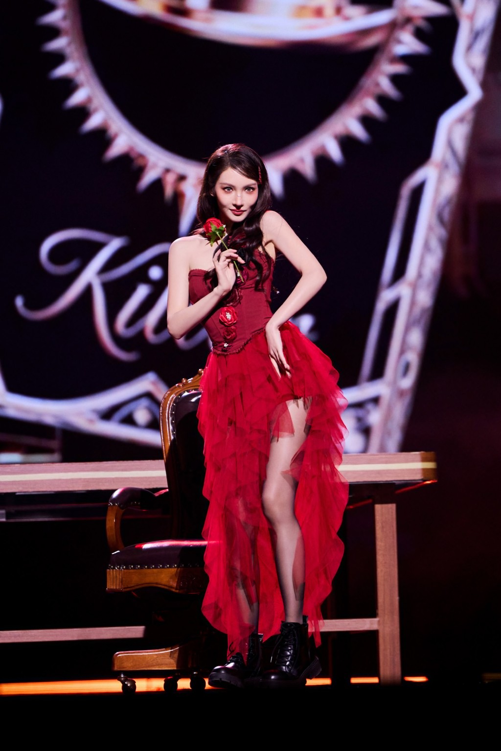 金晨2020年亮相綜藝節目《乘風破浪的姐姐》。