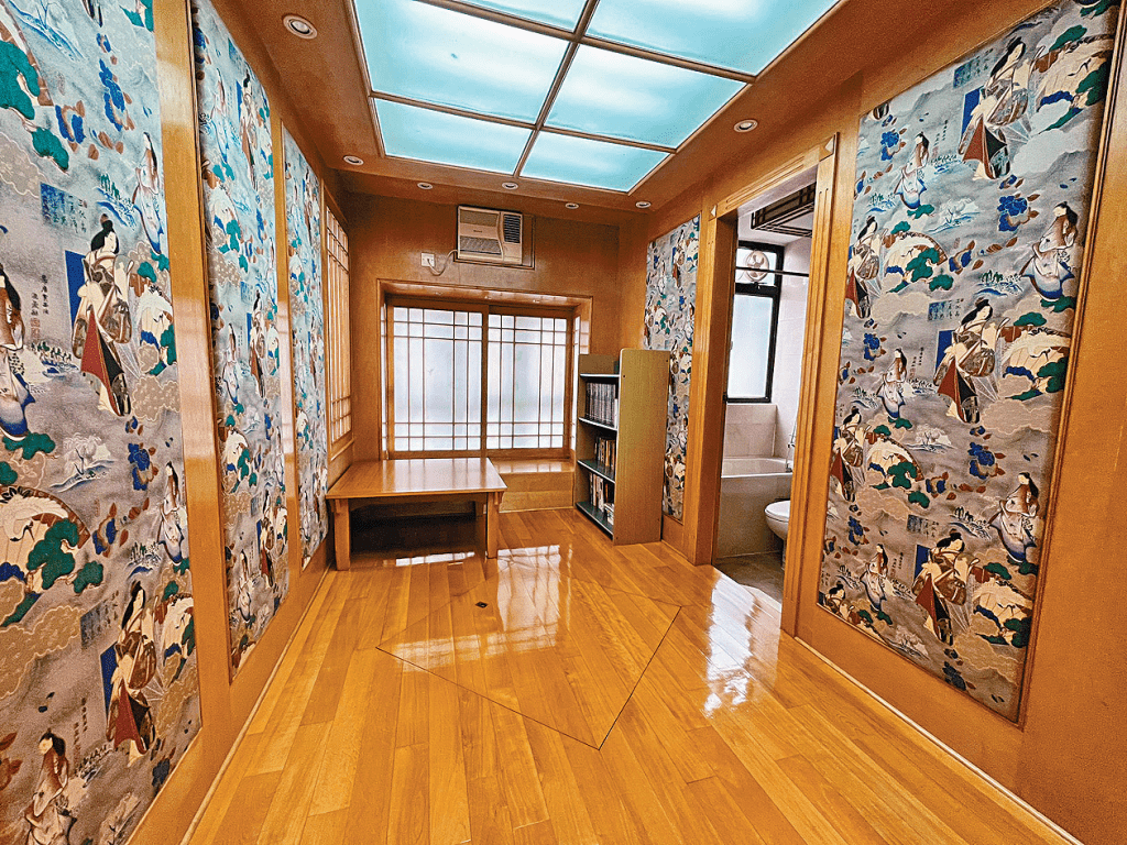 其中一房以日系和风为主题，让住户如临日本。