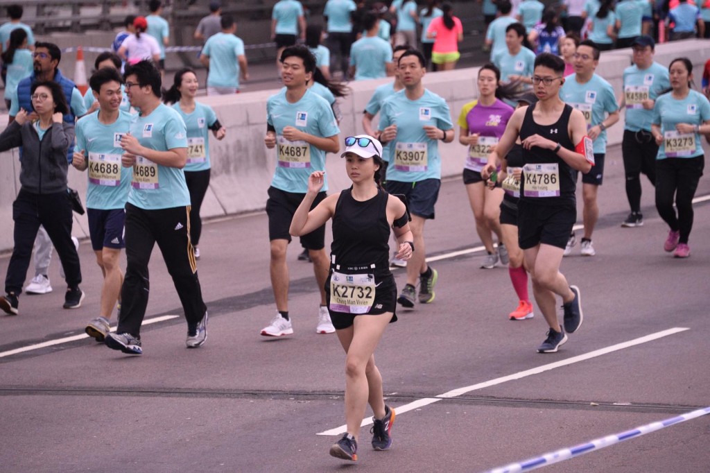 10公里賽最多人參加,共有3.2萬個名額。