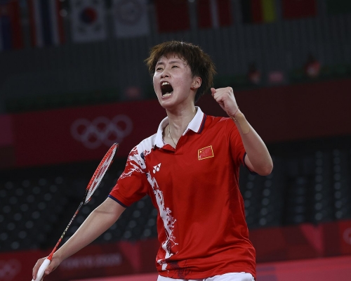 陳雨菲矢志助中國重奪上屆奧運失落的羽毛球女單金牌。Reuters