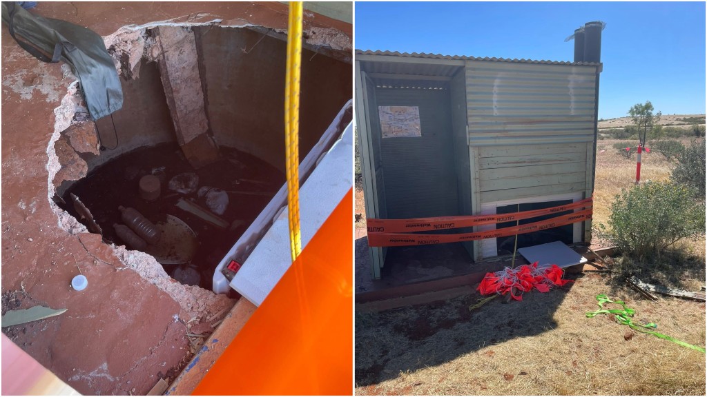 澳洲女自駕遊慘墮旱廁糞坑。 fb / Action for Alice 2020