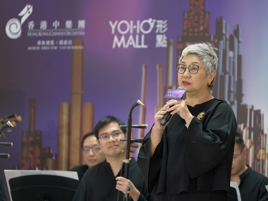香港中樂團行政總監錢敏華希望透過快閃形式,以更親近、更開放的姿態,讓大眾感受笙簧音樂的獨特魅力。 香港中樂團行政總監錢敏華希望透過快閃形式,以更親近、更開放的姿態,讓大眾感受笙簧音樂的獨特魅力。
