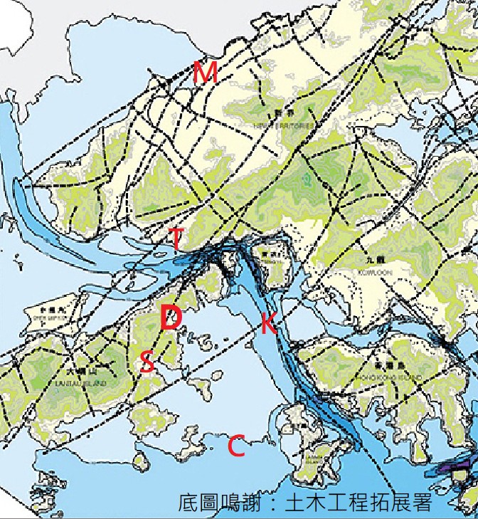 林超英標示境內地震的位置示意圖。林超英FB圖片