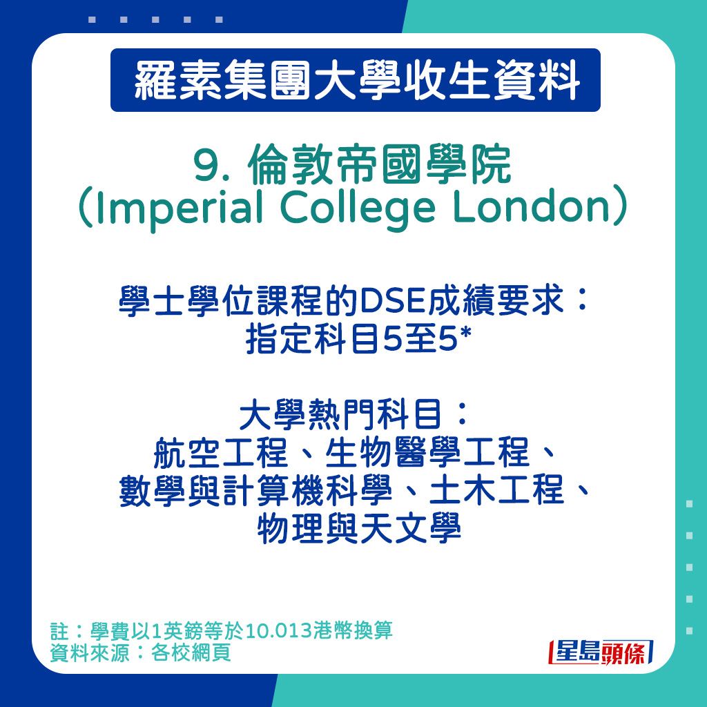 伦敦帝国学院（Imperial College London）